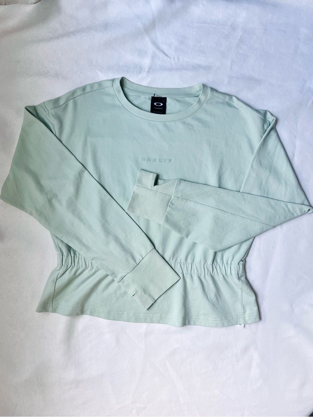 Oakley Mint Green women’s Luxe Crewneck sweater L